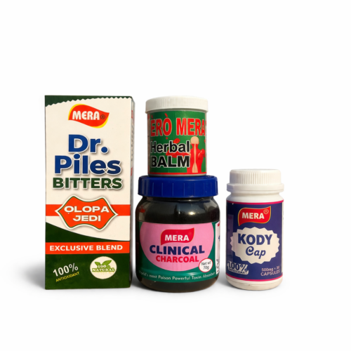 MERA Piles Relief Combo – Natural Herbal Support for Hemorrhoids & Digestive Health